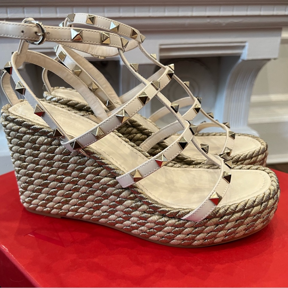 Valentino Rockstuds espadrille Sandals